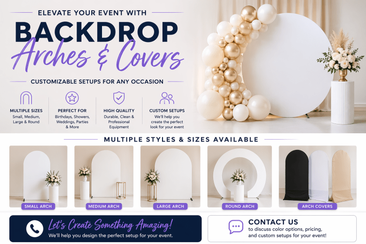 Backdrops & Arches